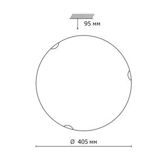 Накладной светильник Sonex 7602/DL