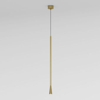 Подвесной светильник Elektrostandard 50312 LED 7W 3000K латунь