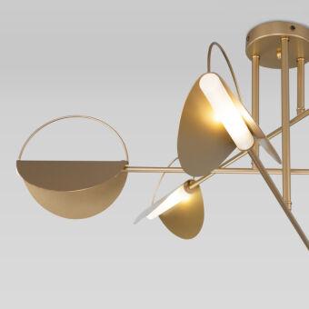 Накладная люстра Eurosvet 70148/6 золото