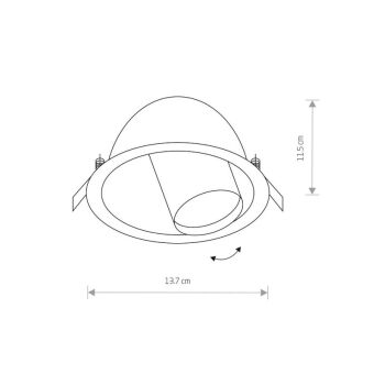 Встраиваемый светильник Nowodvorski 8826