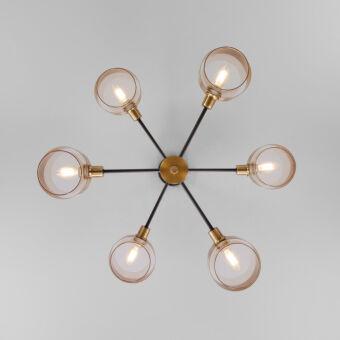 Люстра на штанге Eurosvet 70127/6 черный