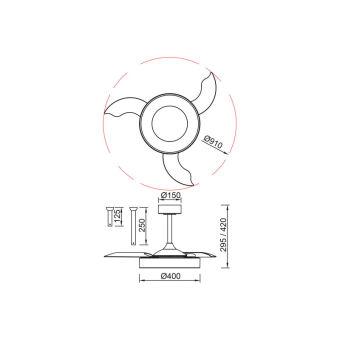 Подвесной светильник Mantra 9092