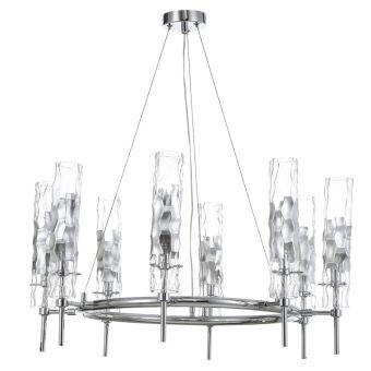 Подвесная люстра Crystal Lux PRIMAVERA SP8 CHROME