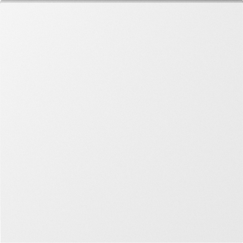 Клавиша 1-я для перекрёстного переключателя, матовый белый, серия A07