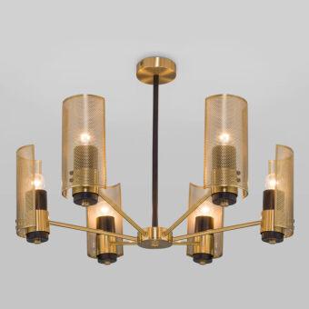 Люстра на штанге Eurosvet 70139/6 латунь