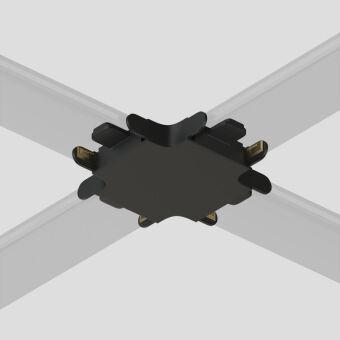 Соединитель для шинопровода Denkirs TR5234-BK