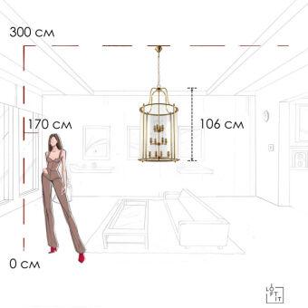 Подвесной светильник LOFT IT 10456/12 AB