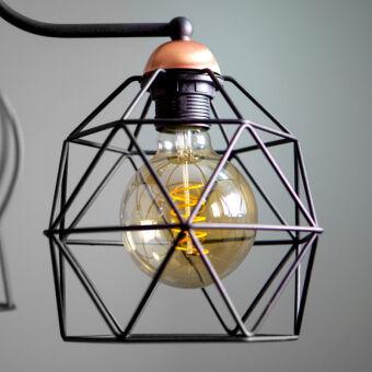 Светодиодная лампа Elektrostandard Classic FD 8W 3300K E27 (G95 спираль тонированный)