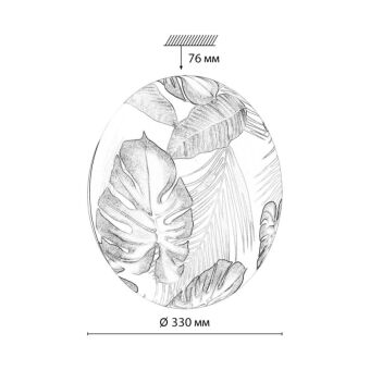 Накладной светильник Sonex 7748/CL