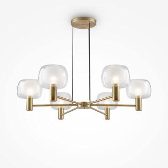 Люстра на штанге Maytoni MOD411PL-06G