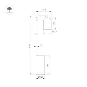 Торшер Arlight 060781