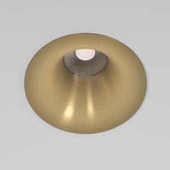 Встраиваемый светильник Elektrostandard 25070/LED 15W латунь