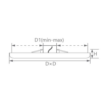 Встраиваемый светильник Feron 41570