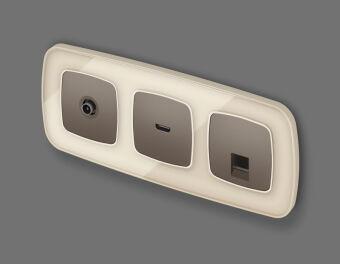 Клавиша/Накладка Ambrella Volt OP6430