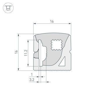 Профиль Arlight 041093(1)