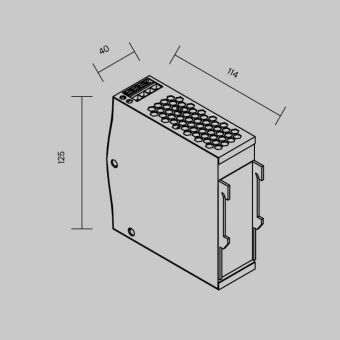 Блок питания для светодиодной ленты Maytoni Technical 821012