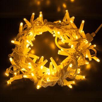 Светодиодная нить Eurosvet 400-101 теплый белый 10м IP65