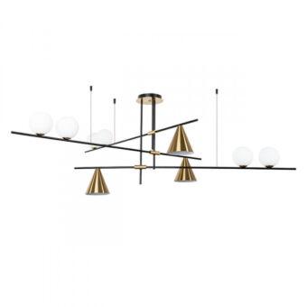 Люстра на штанге ARTE Lamp A7029PL-9BK