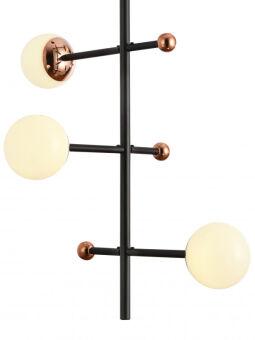Подвесная люстра Natali Kovaltseva LED LAMPS 81338 GOLD BLACK
