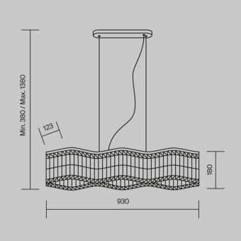 Подвесная люстра Maytoni DIA005PL-06CH