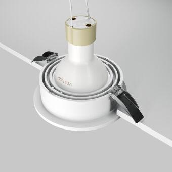 Встраиваемый светильник Maytoni Technical DL113-GU10-01-RD-W