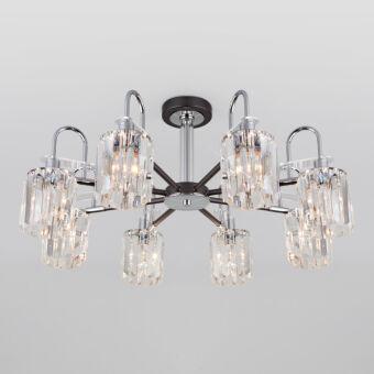 Люстра на штанге Eurosvet 70090/8 графит