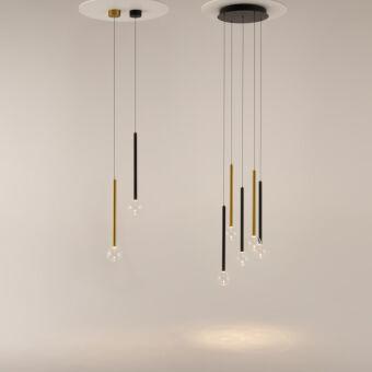 Каскадная люстра Maytoni MOD383PL-L16BBS3K