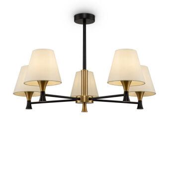 Люстра на штанге Freya FR5098PL-05BBS