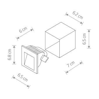 Светильник для ступеней Nowodvorski 6907