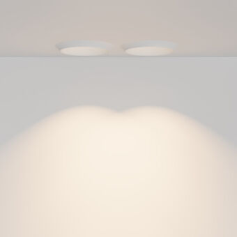 Встраиваемый светильник Maytoni Technical DL124-GU10-02-TRS-W