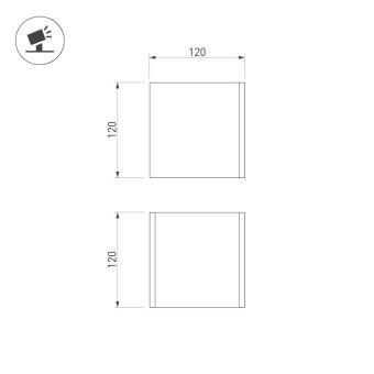 Светильник настенный Arlight 061761