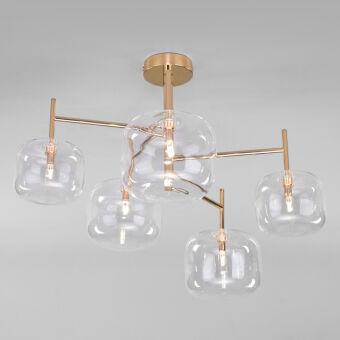 Люстра на штанге Eurosvet 70128/5 золото