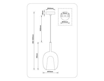 Подвесной светильник Ambrella Light LH11125