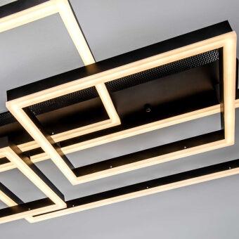 Накладная люстра LED4U L11046-4 BK