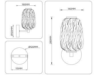 Бра Ambrella Light LH30108