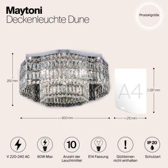 Накладная люстра Maytoni DIA005CL-10CH