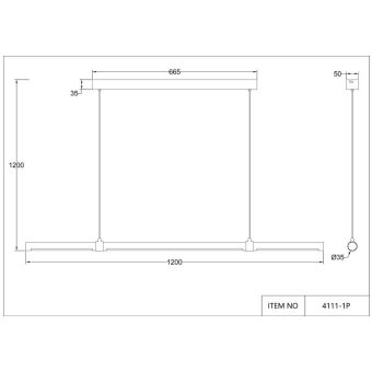 Подвесной светильник Favourite 4111-1P
