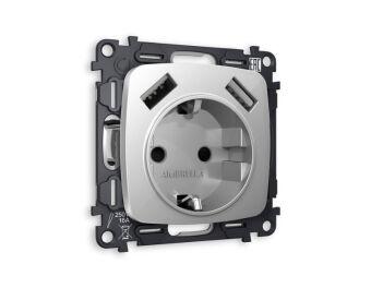 Розетка Ambrella Volt MO409010