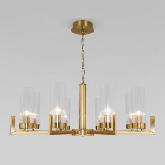 Подвесная люстра Eurosvet 60133/8 латунь