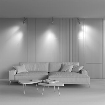 Светильник на шине Maytoni Technical TR005-4-2X12W-DS-BW