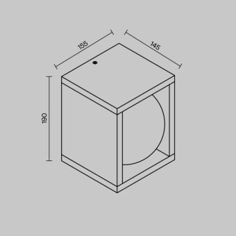 Светильник настенный Maytoni O483WL-L10GF3K