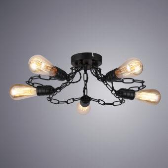 Накладная люстра ARTE Lamp A9344PL-5BK