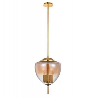 Люстра на штанге Crystal Lux MILAGRO SP4 A GOLD