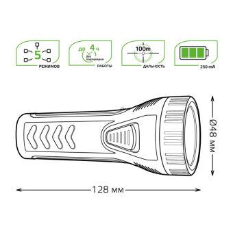 Фонарь Gauss GF101