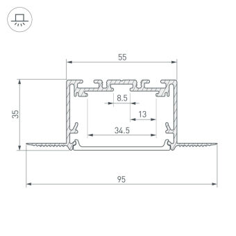 Профиль Arlight 029507