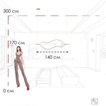 Подвесной светильник LOFT IT 10403/1400 AB