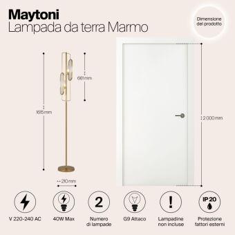 Торшер Maytoni MOD099FL-02G