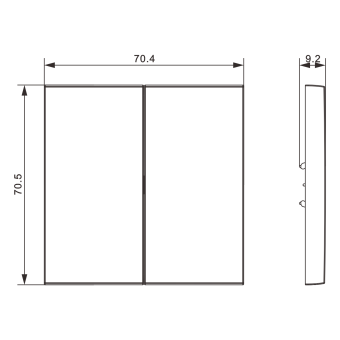 Клавиша 2-я, мокко, серия S08