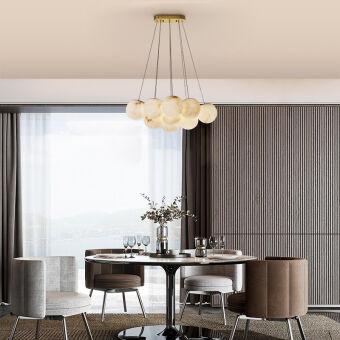 Подвесная люстра Fluorite FL1048-10P