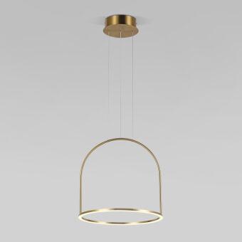 Подвесной светильник Eurosvet 90322/1 латунь